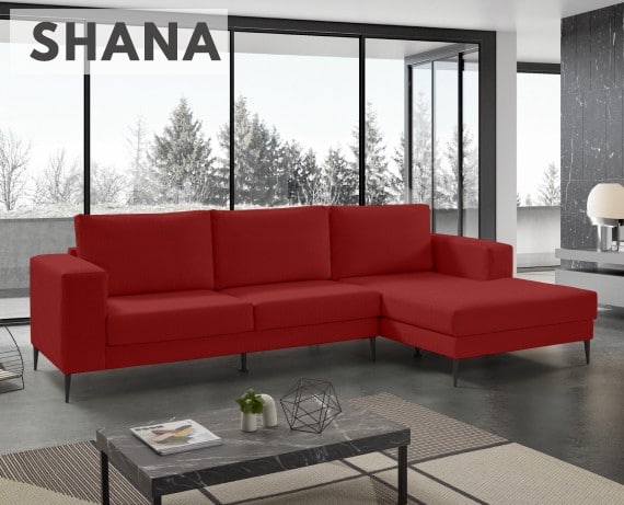 Sofá de tela Shana de HOME - principal
