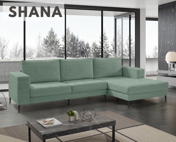 Sofá de tela Shana de HOME - principal