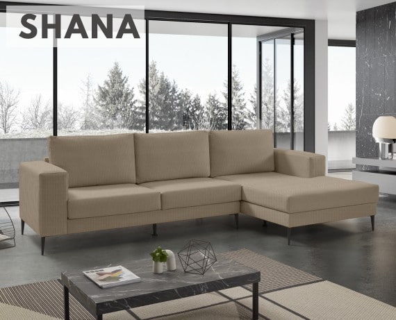 Sofá de tela Shana de HOME - principal
