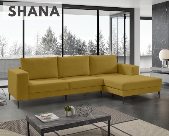 Sofá de tela Shana de HOME - principal