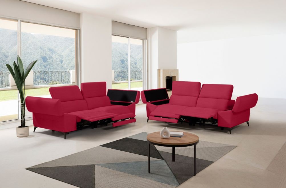 Sofá relax de piel Tekia de StyleKomfort - principal