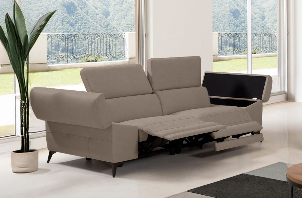 Sofá relax de piel Tekia de StyleKomfort - principal