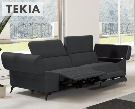 Sofá relax de piel Tekia de StyleKomfort - principal