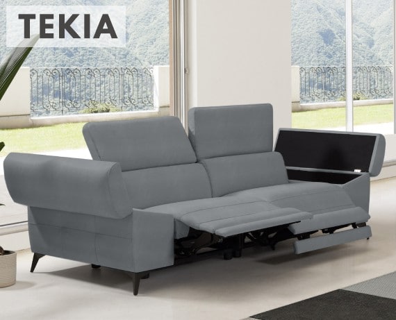 Sofá relax de piel Tekia de StyleKomfort - principal
