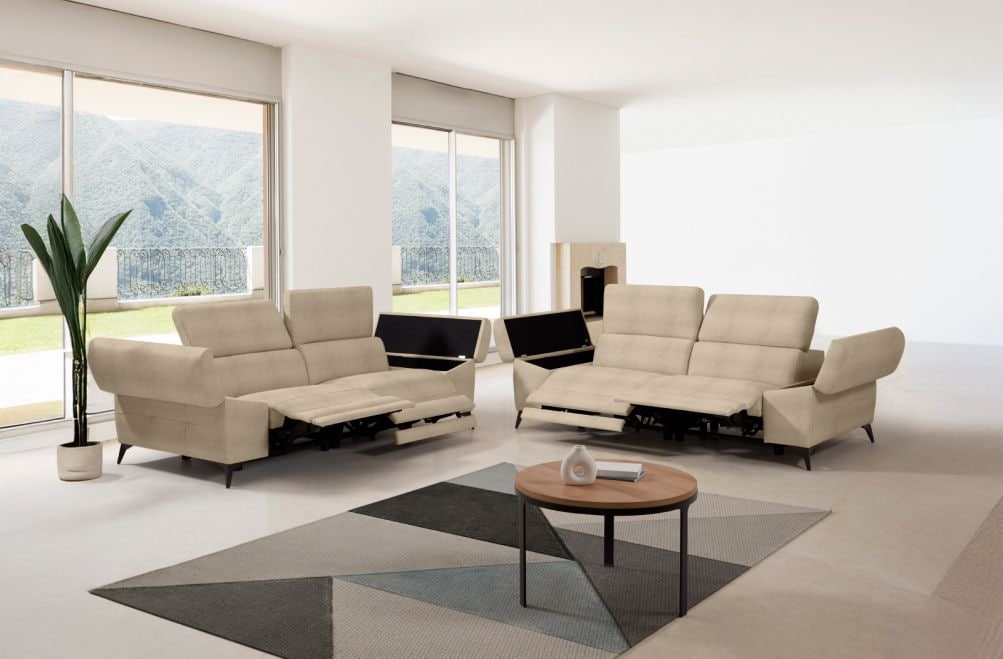 Sofá relax de piel Tekia de StyleKomfort - principal