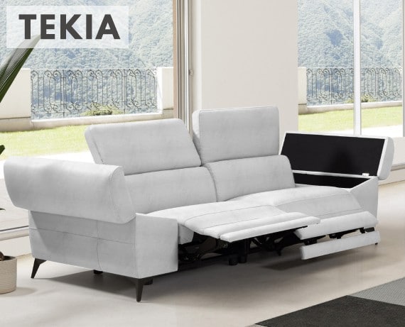 Sofá relax de piel Tekia de StyleKomfort - principal