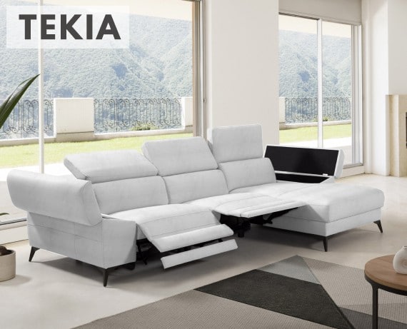 Sofá relax de piel Tekia de StyleKomfort - principal