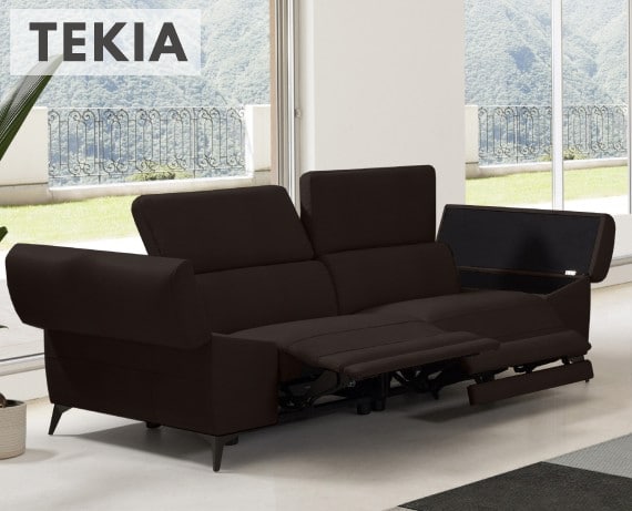 Sofá relax de piel Tekia de StyleKomfort - principal