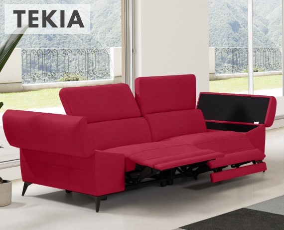 Sofá relax de piel Tekia de StyleKomfort - principal
