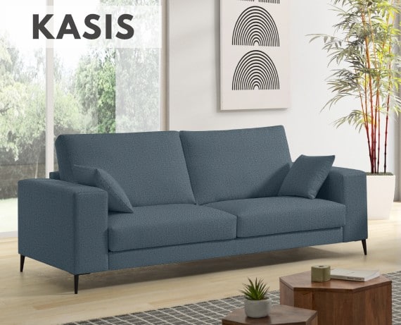 Sofá de tela Kasis de HOME - principal