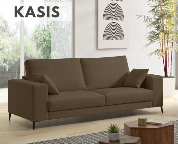 Sofá de tela Kasis de HOME - principal
