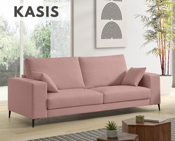 Sofá de tela Kasis de HOME - principal