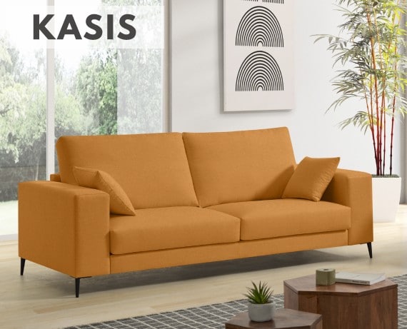 Sofá de tela Kasis de HOME - principal