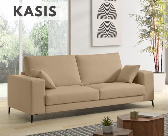 Sofá de tela Kasis de HOME - principal