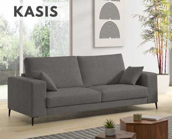 Sofá de tela Kasis de HOME - principal