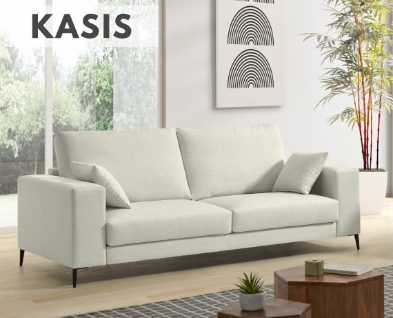 Sofá de tela Kasis de HOME - principal