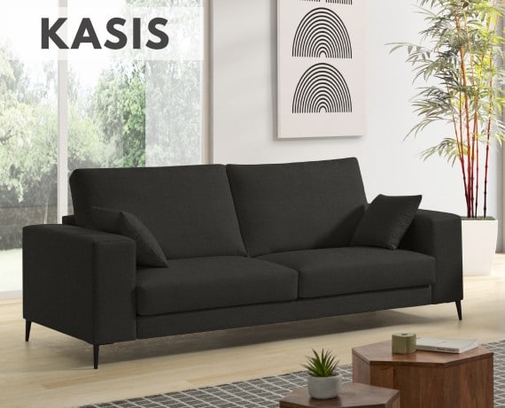 Sofá de tela Kasis de HOME - principal