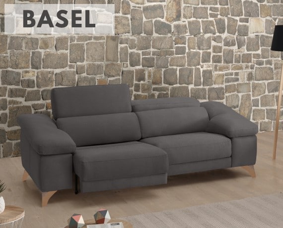 Sofá de piel Basel de StyleKomfort - principal