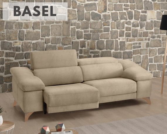 Sofá de piel Basel de StyleKomfort - principal