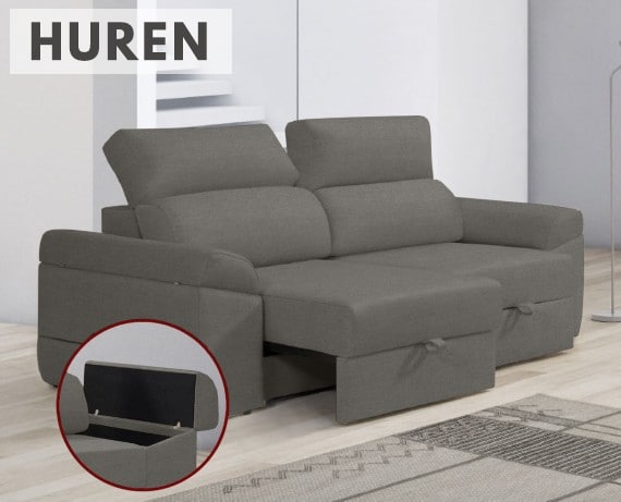 Sofá de tela Huren de HOME - principal