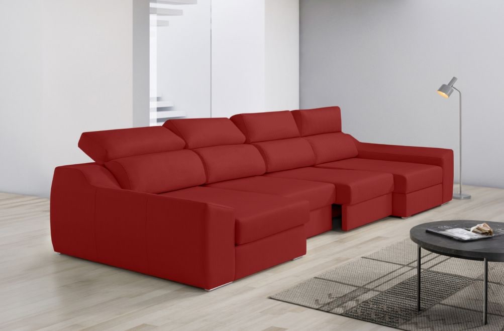 Sofá de tela Huren de HOME - principal