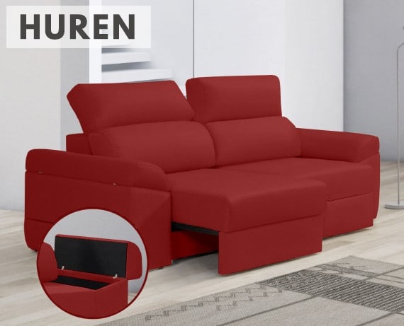 Sofá de tela Huren de HOME - principal