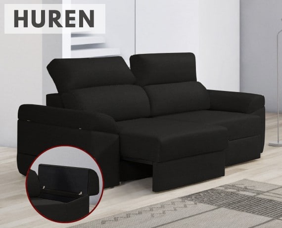 Sofá de tela Huren de HOME - principal