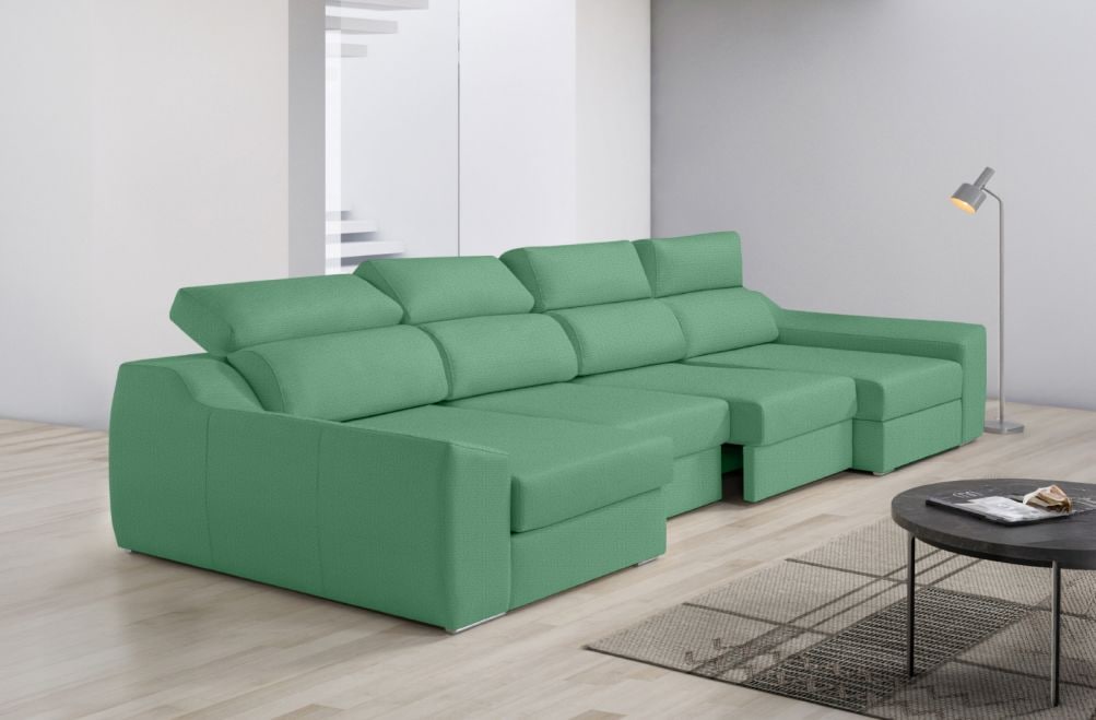 Sofá de tela Huren de HOME - principal