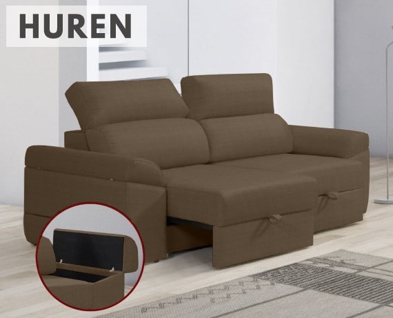 Sofá de tela Huren de HOME - principal