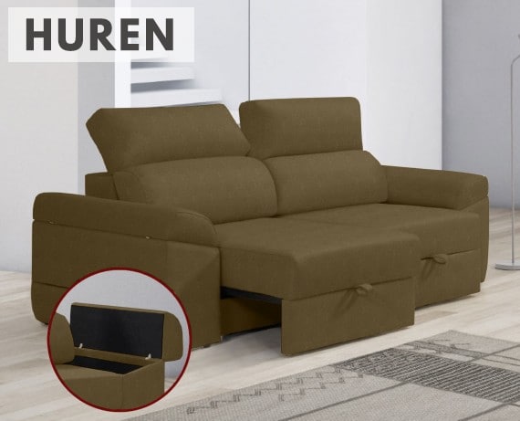 Sofá de tela Huren de HOME - principal