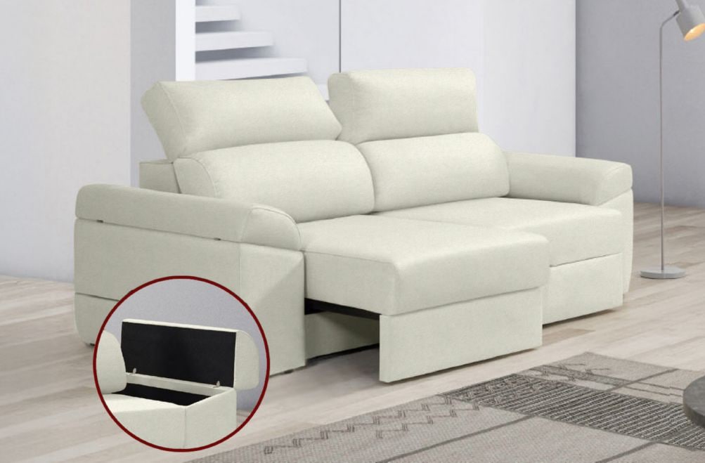 Sofá de tela Huren de HOME - principal