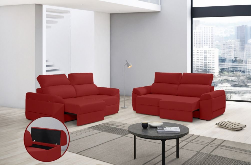 Sofá de tela Huren de HOME - principal