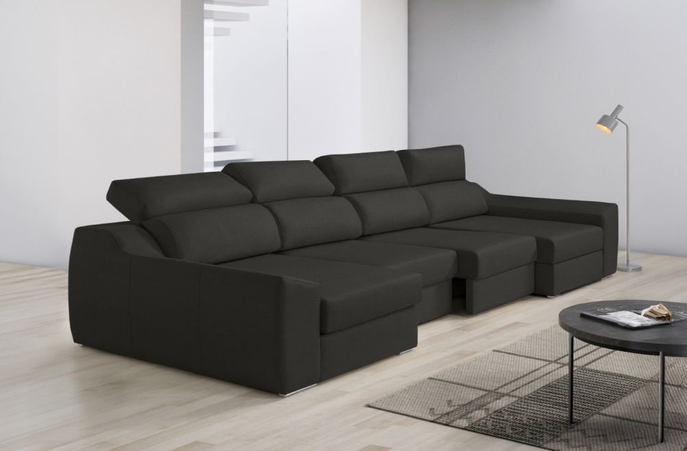 Sofá de tela Huren de HOME - principal