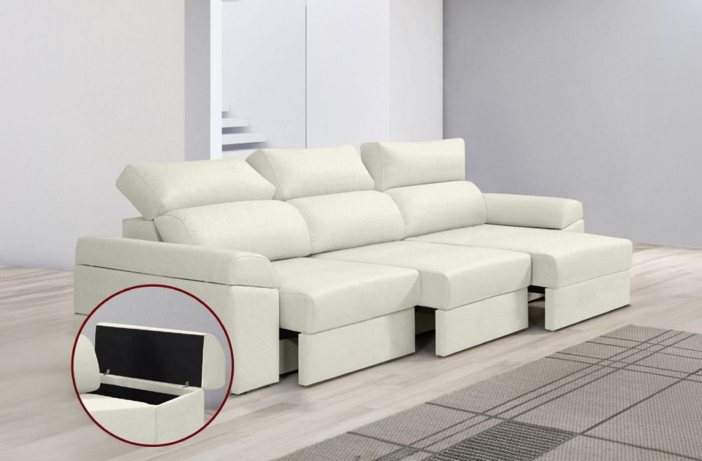 Sofá de tela Huren Plus de HOME - principal