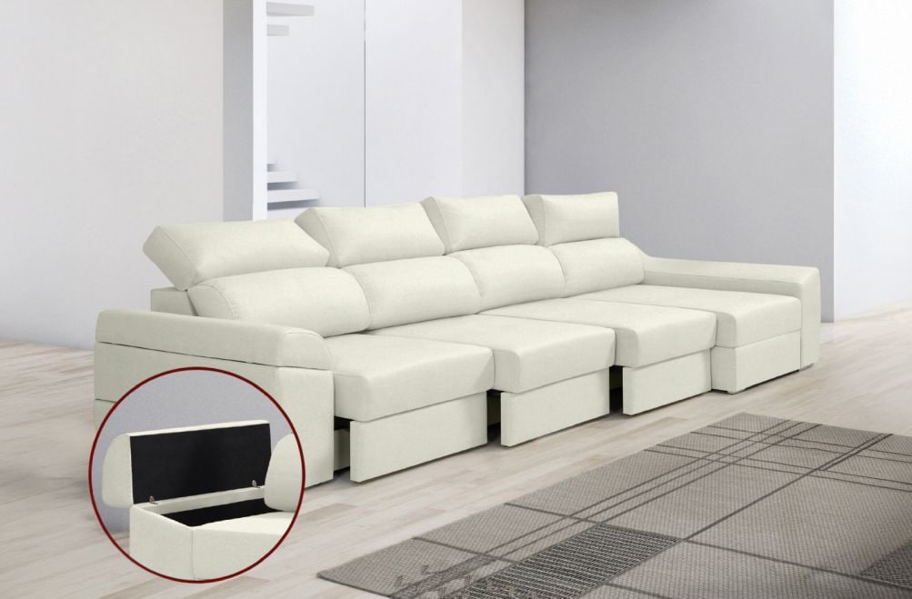 Sofá de tela Huren Plus de HOME - principal