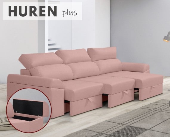 Sofá de tela Huren Plus de HOME - principal