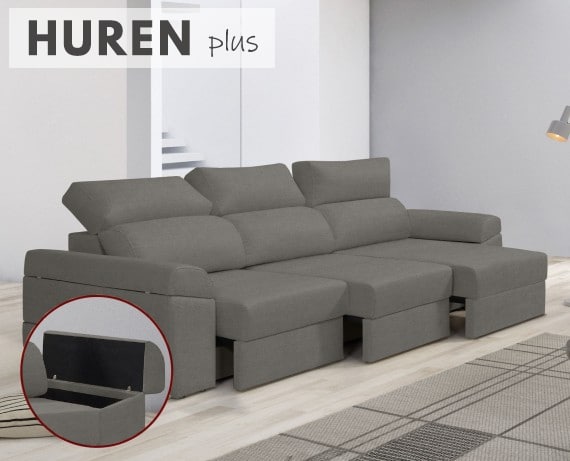 Sofá de tela Huren Plus de HOME - principal