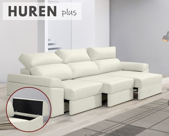 Sofá de tela Huren Plus de HOME - principal