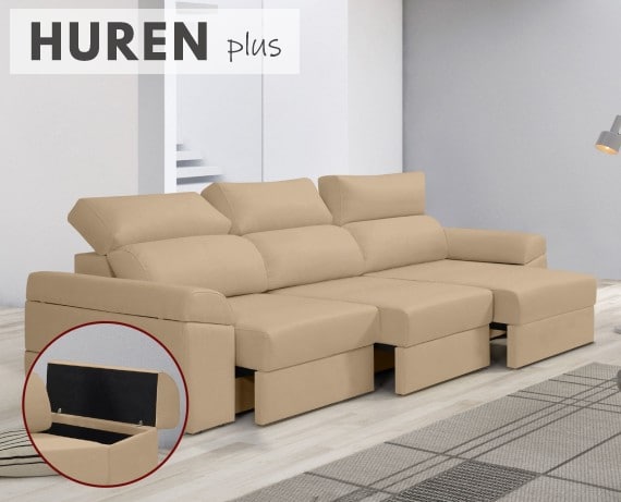 Sofá de tela Huren Plus de HOME - principal