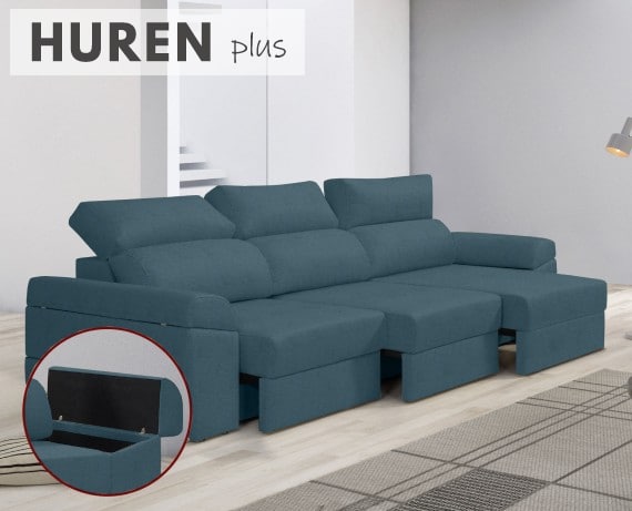 Sofá de tela Huren Plus de HOME - principal