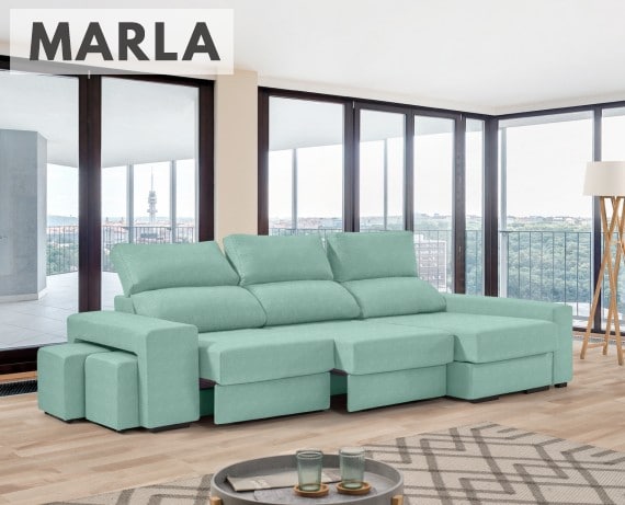Sofá de tela Marla de HOME - principal