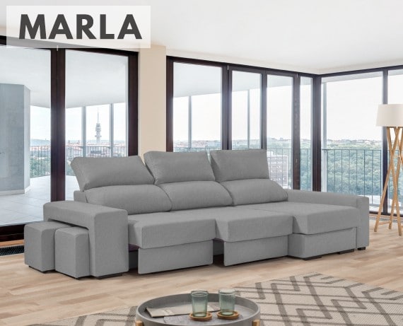 Sofá de tela Marla de HOME - principal