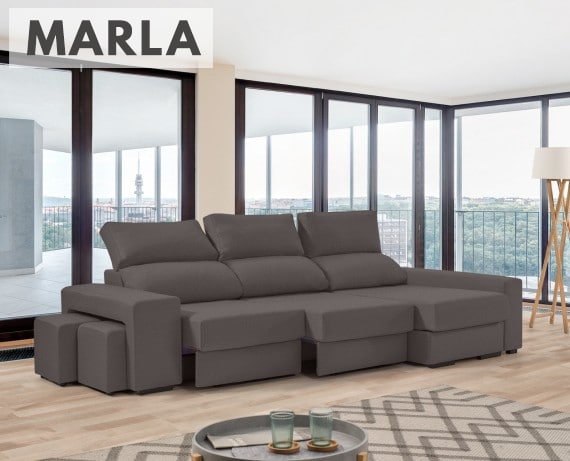 Sofá de tela Marla de HOME - principal