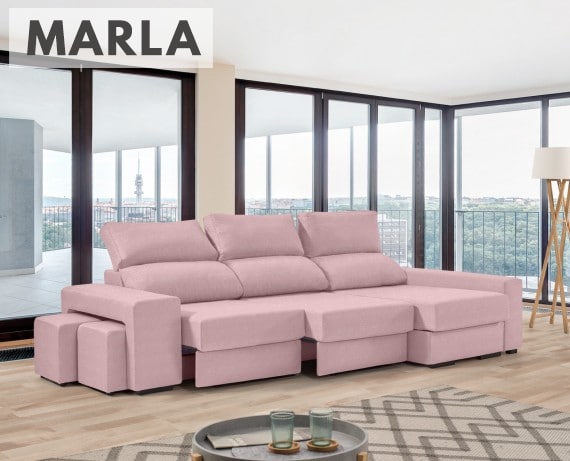 Sofá de tela Marla de HOME - principal