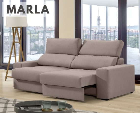 Sofá de tela Marla de HOME - principal