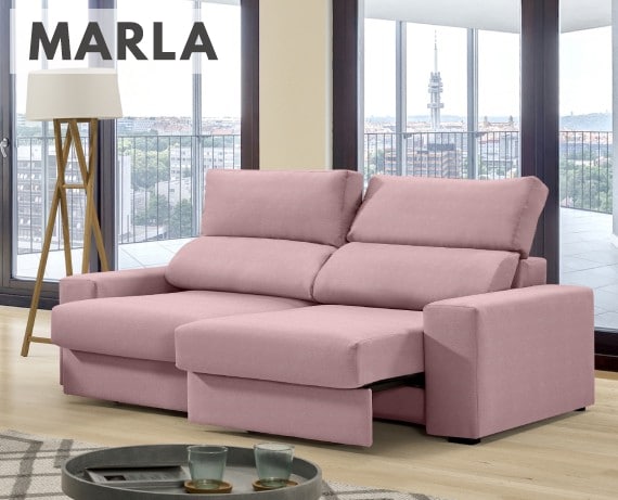 Sofá de tela Marla de HOME - principal