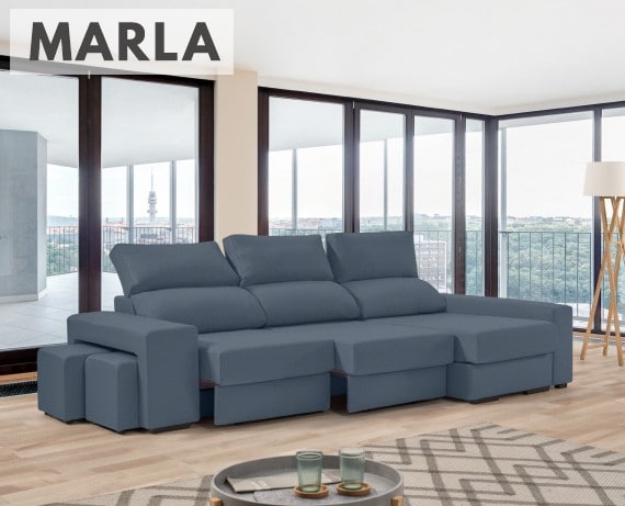 Sofá de tela Marla de HOME - principal