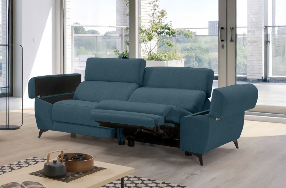 Sofá relax de tela Urbe de HOME - principal