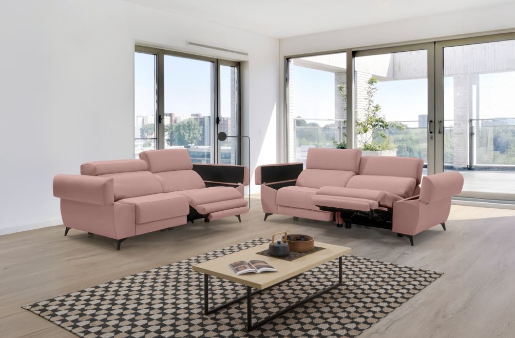 Sofá relax de tela Urbe de HOME - principal