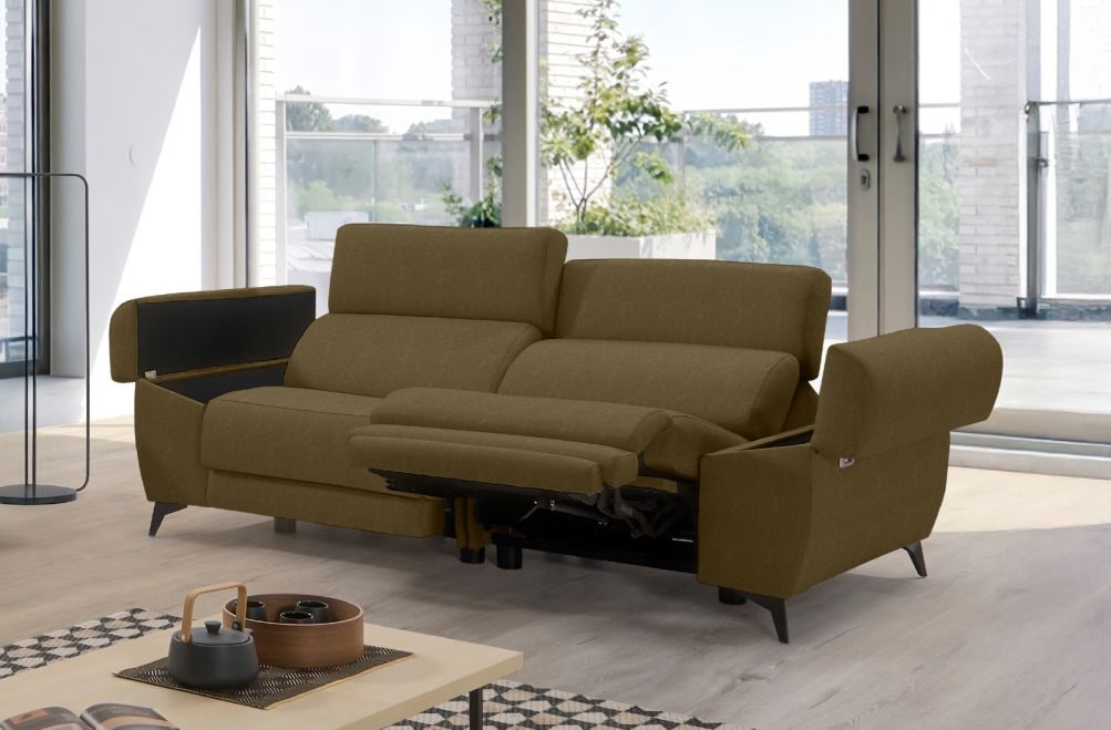 Sofá relax de tela Urbe de HOME - principal